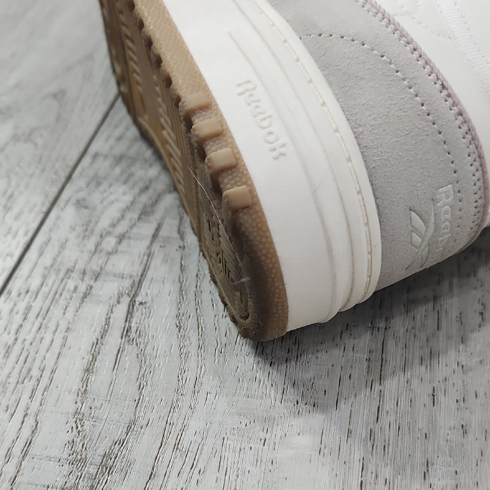 Reebok Women's White and Gray High-Top Sneakers - Picture 5 of 8
